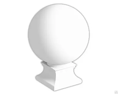 фото Навершие баллюстрады из стеклофибробетона (ШхГхВ) НВ-03 250х250х338