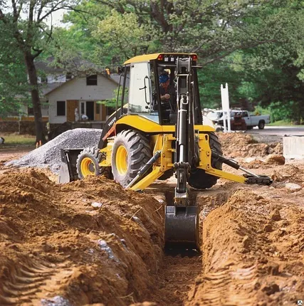 Фото №0 Разработка и копка котлованов