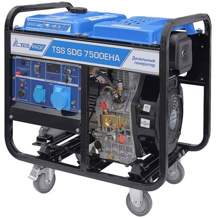 Фото №0 Дизель генератор TSS SDG 7500EHA