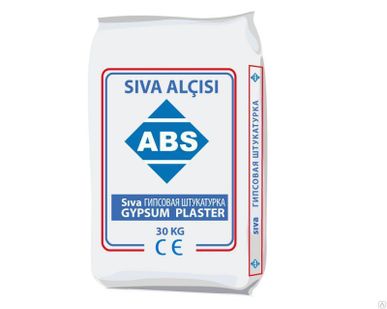 фото Смесь штукатурная гипсовая "ABS" SIVA 5кг