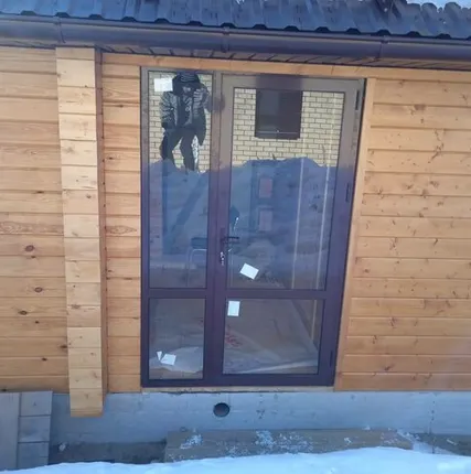 Фото №0 Алюминиевые двери