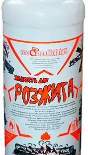 фото Жидкость для розжига "ЭКО" 1л