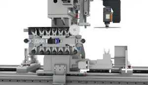 Фото №2 Центр обработки алюминиевого профиля 5-ти осевой, MAC 540 в Зеленограде