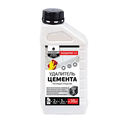 Фото №0 Просепт CEMENT CLEANER (1л) - смывка для очистки поверхностей от загрязнени