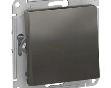 фото Механизм переключателя 1-кл. СП AtlasDesign 10А IP20 (сх. 6) 10AX сталь SchE ATN000961
