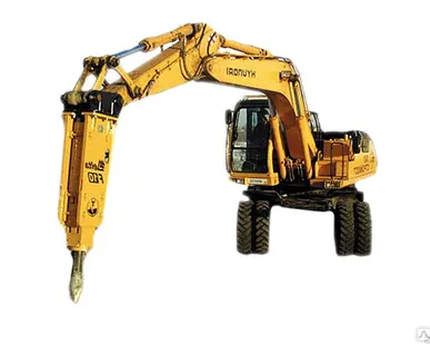 фото Гидромолот 700 кг на базе экскаватора 15 тонн