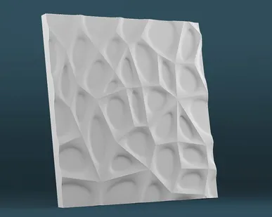 фото 3D панель "Паутина" 500х500 мм