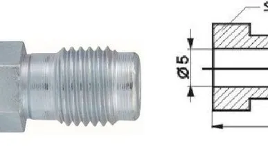 фото Штуцер тормозной трубки 105d