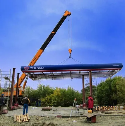 Фото №0 Аренда автокрана МКАТ-40 выезд на объект