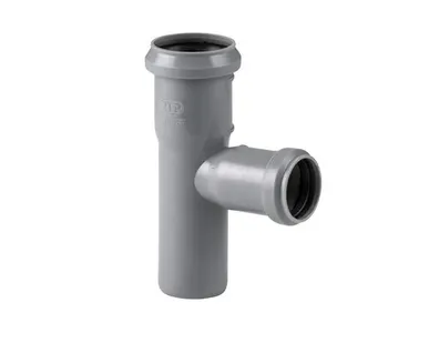 фото Тройник ВК ПП 40/32х87, серый,РТП