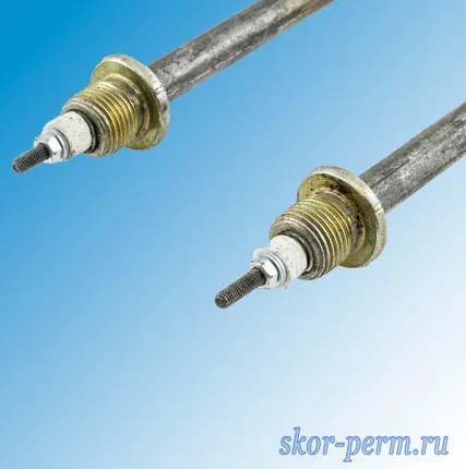 Фото №3 ТЭН для воды 2,0 кВт D13мм, штуцер М22 (45 А 13/2,0 P 220 ф2 R30)