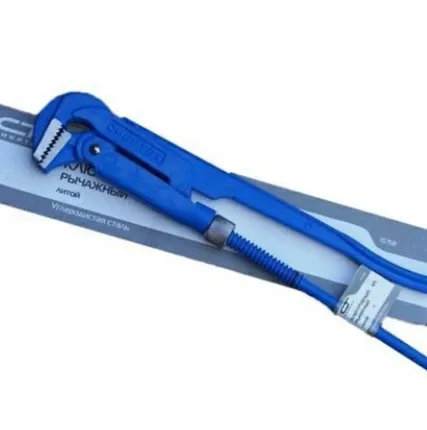 Фото №0 Ключ трубный рычажный Сибртех №1, литой 15758