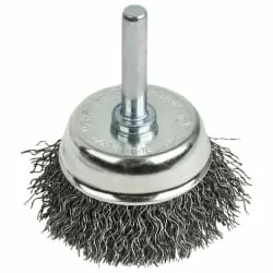 Фото №0 Кордщетка для дрели чашеобразная мягкая ПРАКТИКА 50 мм, хвост 6 мм