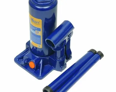фото Бутылочный домкрат KRAFT 4 т, в кейсе, min 195мм-max 380мм KT 800014
