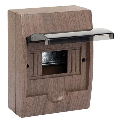 Фото №3 Щит ЩРН-П-6 IP41 темное дерево PROxima EKF pb40-n-6-dark