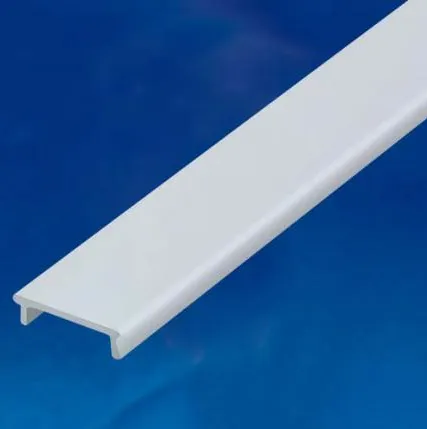 Фото №0 Экран для профиля UFE-R13 CLEAR 200 POLYBAG Прозрачный рассеиватель для алюминиевого профиля, пластик. Длина 200 см. ТМ Uniel.