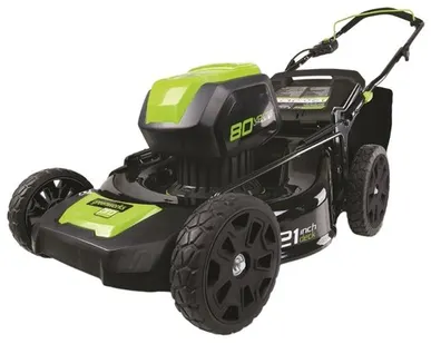 фото Газонокосилка greenworks