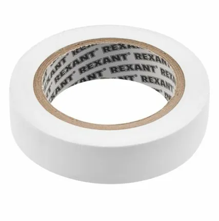 Фото №0 Лента изоляционная Kranz Изолента белая ПВХ 15х10х0.13мм (KR-09-2001)