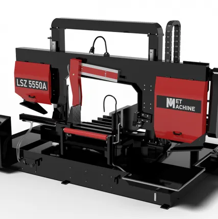 Фото №0 Полуавтоматический ленточнопильный станок с поворотной рамой LSZ5550