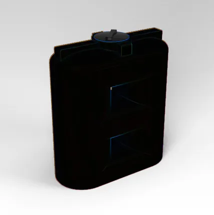 Фото №0 Емкость S 1500 литров прямоугольная Черный