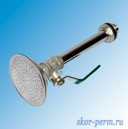 Фото №0 Душ летний для врезки в бак (кран 1/2&quot; + лейка)