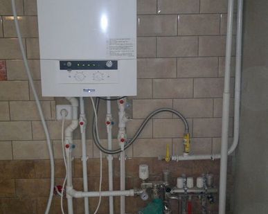фото Установка (обвязка) газовых котлов