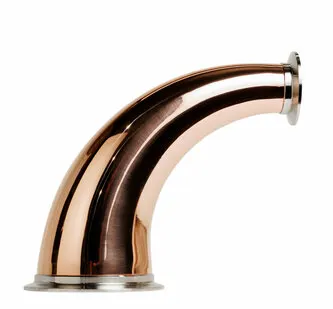 фото Вискарный отвод "Старый Медник" 90° Tri-Clamp 4"-2"