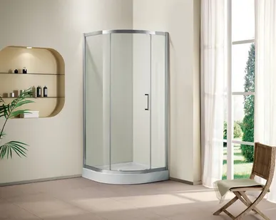 фото Душевой уголок Cezares Porta 90x90 см текстурное стекло PORTA-R-1-90-P-Cr C