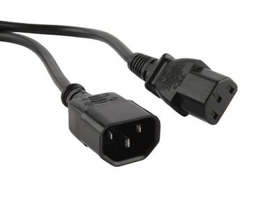 фото Кабель PWC-IEC13-IEC14-3.0-BK питания монитор-компьютер IEC 320 C13 - IEC 320 C14 (3х0.75) 10А 3м Hyperline 34897
