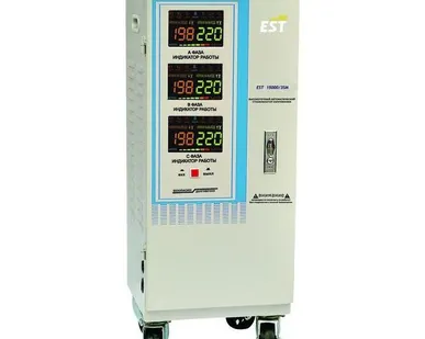 фото Стабилизатор напряжения EST EST 15000/3 SM