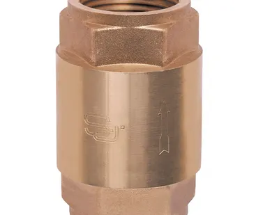 фото Клапан обратный 3/4"с латунным штоком Valve