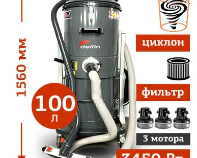 фото Аренда пылесоса Delfin DM3 EL100