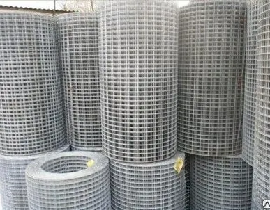 фото Сетка с ячейкой 60х80 мм, проволка диам. 2,4 Цинк