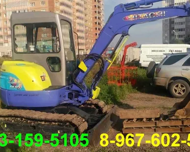 фото Мини экскаватор