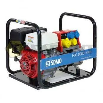 Фото №0 Генератор бензиновый SDMO HX 6000