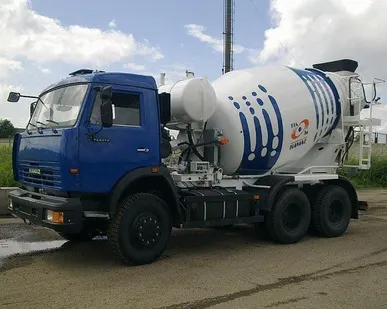 фото Бетон на щебне М-100