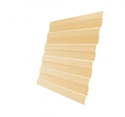 Фото №0 Профнастил С-8 А (1200/) ПОЛИЭСТЕР 0,45 RAL 1014 ВК