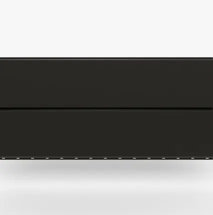 Фото №0 Сайдинг Металлический сайдинг «Евробрус» Premium, 0.5 мм RAL 8019, Серо-коричневый