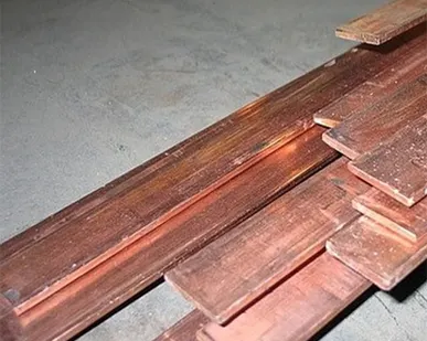 фото Шина медная 30х5 мм М1Т ШМТ ГОСТ 434-78