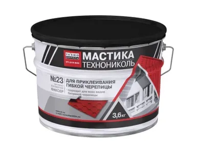 фото Мастика для гибкой черепицы 3,6 кг