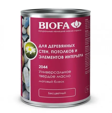 Фото №0 Масло для дерева для внутренних работ Biofa (Германия), 0,375 л = 2,5 м2