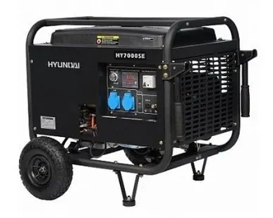 фото Бензиновый генератор Hyundai HY 7000SE