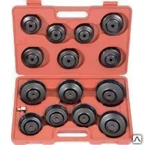 Фото №0 Набор чашек для съема масляных фильтров, 15 предметов