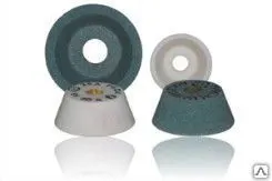 фото Круг абразивный чашка 125-50-32 25А электрокорунд белый 25-40 CМ