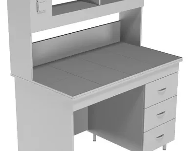 фото Физический лабораторный стол со столешницей из ЛДСП НВ-1200 ПЛ