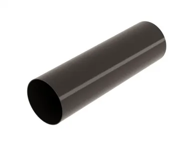 фото Труба водосточная ПВХ 3м, Графит Grand Line Standart