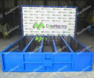 Фото №1 Металлоформа для изготовления фундаментных блоков ФБС на 5 изделий в Димитровграде