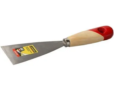 фото Шпатель STAYER "MASTER" c деревянной ручкой, 120 мм