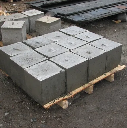 Фото №0 Блоки для фундамента 40*40*20