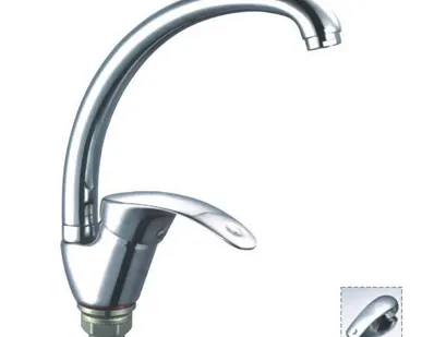 фото Fauzt Смеситель д/кухни FAUZT бок ручка 40к. на гайке FZs863-B115